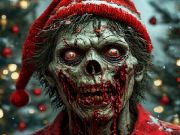 Spēle Zombiju Ziemassvētku finierzāģis  online