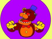 Spēle FNAF krāsojamā grāmata  online
