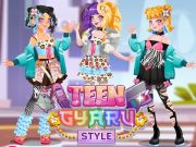 Spēle Pusaudžu Gyaru stils  online