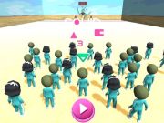 Spēle Kalmāru spēle Race 3d  online