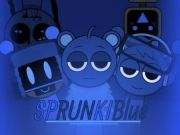 Spēle Sprunki Blue mod online