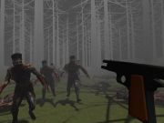 Spēle Zombiji mežā  online