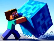 Spēle MineBlocks 3D labirints  online