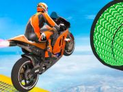 Spēle Moto triku sacīkstes  online