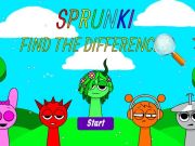 Spēle Sprunki Atrodiet atšķirības  online