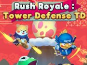 Spēle Rush Royale: Tower Defense TD online
