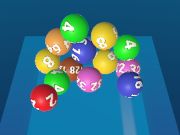 Spēle Apvienojiet bumbas 2048: biljards!  online