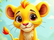 Spēle Finierzāģa mīkla: mazulis Simba online Spēle Finierzāģa mīkla: mazulis Simba online
