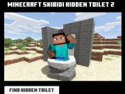 Spēle Minicraft Skibidi slēptā tualete 2  online