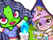 Spēle Finierzāģa mīkla: Elfaba un Glinda  online