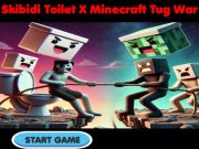 Spēle Skibidi tualete x Minecraft velkoņa karš  online