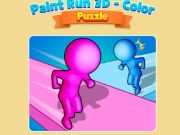 Spēle Paint Run 3d - krāsu mīkla  online