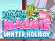 Spēle Dienasgrāmata Maggie: ziemas brīvdienas  online