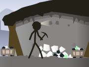Spēle Stickman kalnrūpniecības simulators online Spēle Stickman kalnrūpniecības simulators online