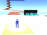 Spēle Viegls Obby Parkour  online