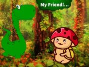 Spēle Atklājiet dino draugu  online