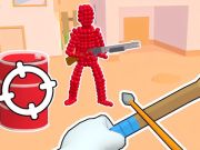 Spēle Stickman Archer: šaušanas bultiņas pie sarkanām  online