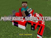 Spēle MineKart simulators  online