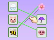 Spēle Emoji mīklu savienojums  online