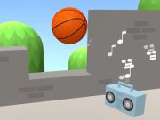 Spēle Bounce Dunk basketbols  online