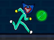 Spēle Stickman Huggy 456 kalmārs  online