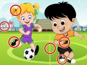 Spēle Futbola atšķirības  online