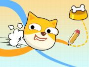 Spēle Doge Rush Draw Home Puzle  online