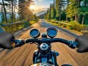 Spēle Motociklu sacīkšu braucējs: Road Mayhem  online