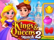 Spēle Kings un Queens atbilst 2  online