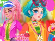 Spēle Meitenīgs quirky izskats  online