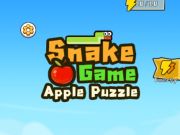 Spēle Čūskas mīkla ābolu spēle  online