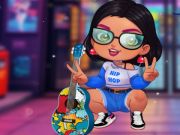 Spēle Stilīga hiphopa meitene  online