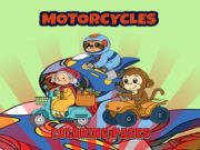 Spēle Motociklu krāsojamās lapas  online