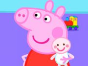 Spēle Finierzāģa mīkla: Peppa Pig New Baby  online