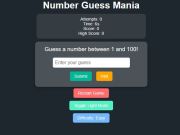 Spēle Numura Guess mānija  online