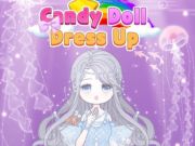 Spēle Candy lelle saģērbjas  online