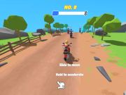 Spēle Moto uzbrukuma velosipēdu sacīkstes  online