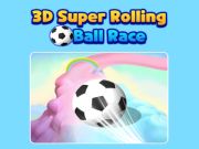 Spēle 3d super ritošās bumbas sacīkstes  online