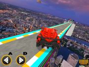 Spēle Mega rampas automašīnu sacīkšu spēles 3d  online