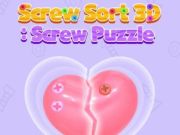 Spēle Skrūve Kārtot 3D skrūvju mīklu online