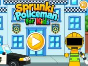 Spēle Sprunki policists bērniem online