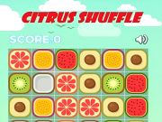 Spēle Citrusaugļu shuffle online