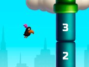 Spēle Flappy skebob matemātikas putns online