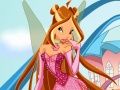 Spēle Winx Club: floras ģērbšanās  online