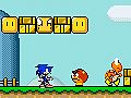 Spēle Sonic in Mario World 2  online