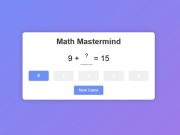 Spēle Matemātikas vadītājs online