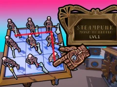 Spēle Steampunk Merge To Battle online
