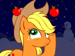 Spēle Pony Platforming Project: Holiday Special online