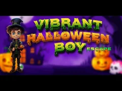 Spēle Vibrant Halloween Boy Escape online