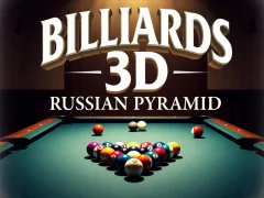 Spēle Billiards 3D Russian Pyramid online